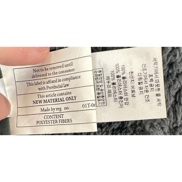 Patagonia Los Gatos Vest, Grey Reversible Full Zip Hoodie - MEDIUM - Picture 8 of 14